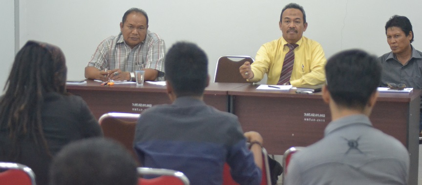 WAREK BIMA PERTEMUKAN WADEK BIMA DENGAN KETUA HIMPUNAN DARI SELURUH FAKULTAS