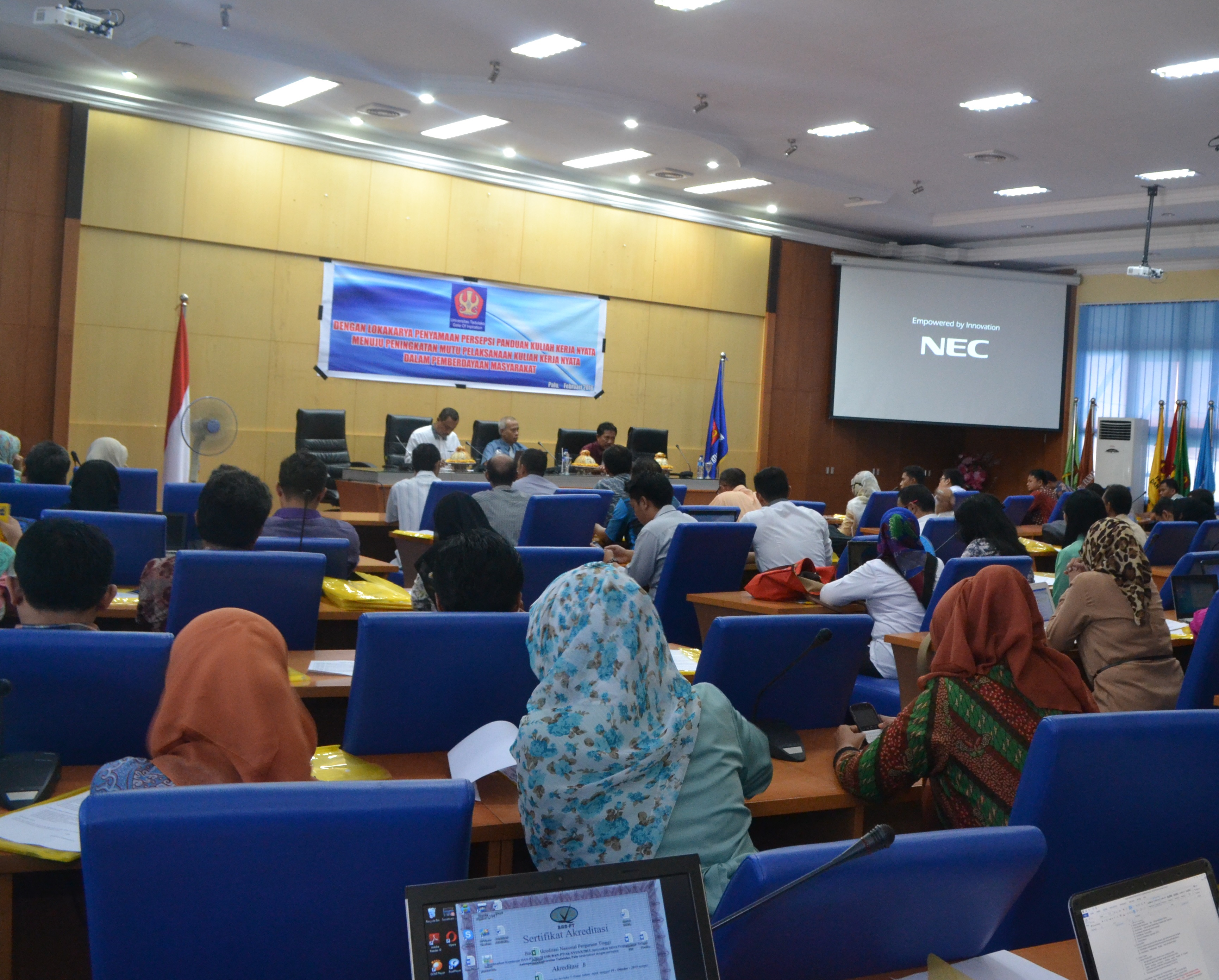 Lokakarya dan Penyamaan Persepsi Panduan dan peningkatan Mutu Pelaksanaan KKN