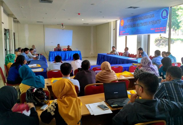 LPPMP Untad Gelar Workshop Implementasi Pengembangan Audio Visual dan Multimedia Interaktif