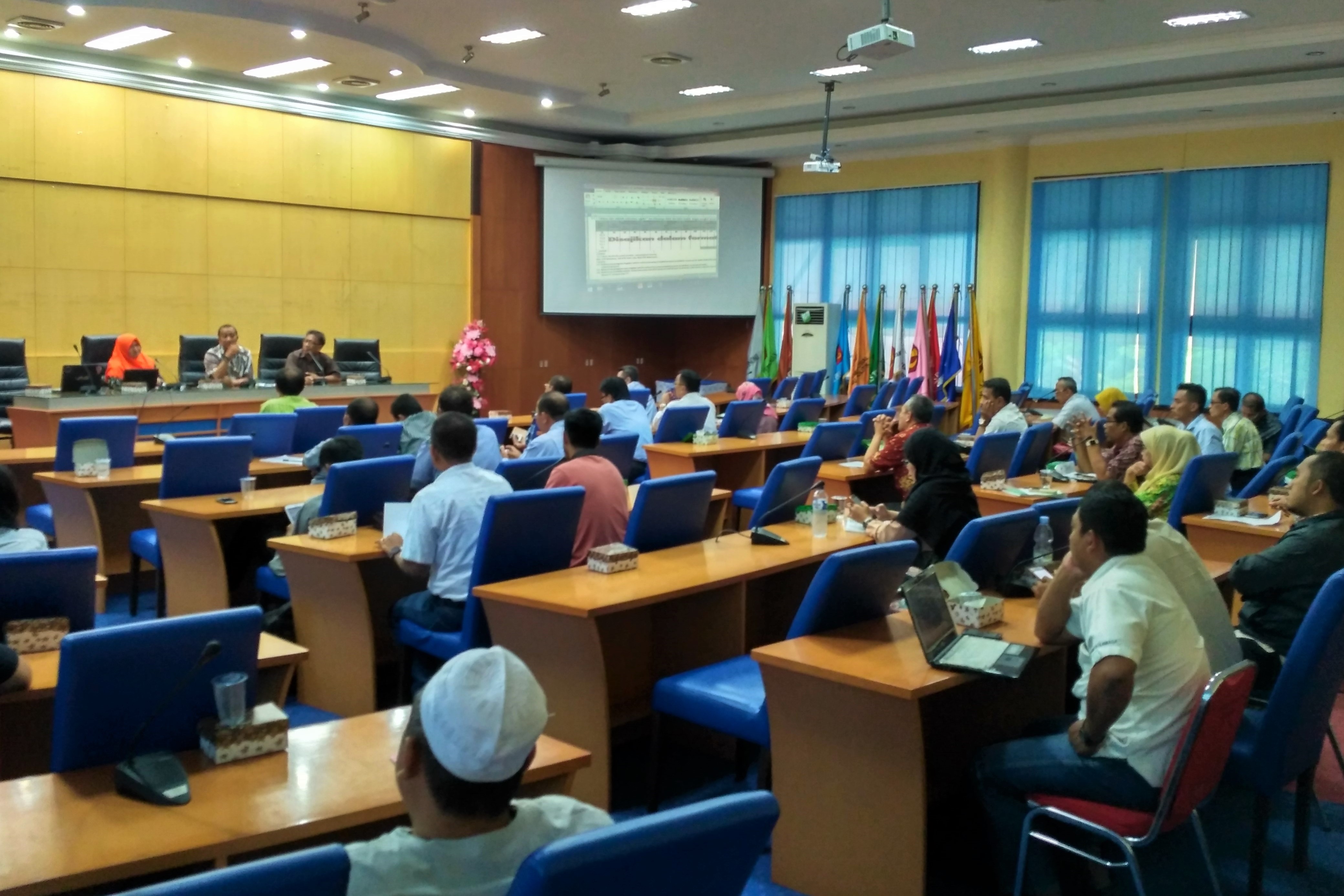 LPPMP Untad Sosialisasikan Sistem Akreditasi Perguruan Tinggi Online (SAPTO)