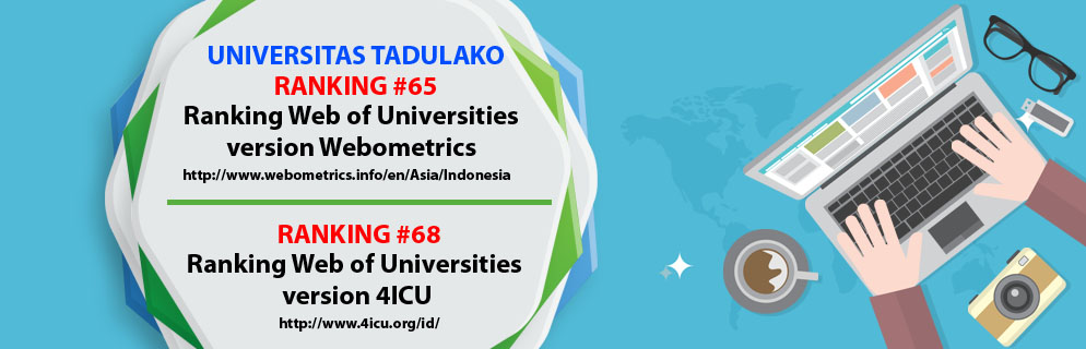 UNTAD BERADA PADA RANKING 65 DARI 400 PERGURUAN TINGGI INDONESIA YANG DISURVEI