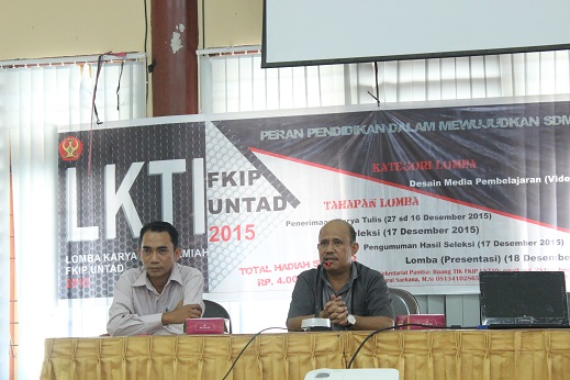 Tingkatkan Minat Menulis Mahasiswa, Fkip Adakan Lomba KTI