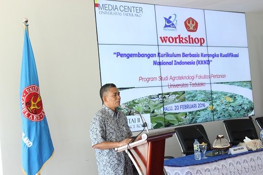 Workshop Pengembangan Kurikulum Berbasis KKNI Prodi Agroteknologi Fakultas Pertanian