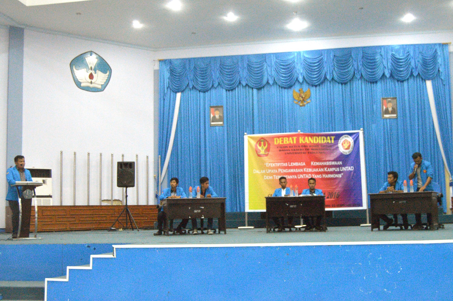 Debat Kandidat Calon Ketua dan Wakil Ketua BEM Untad