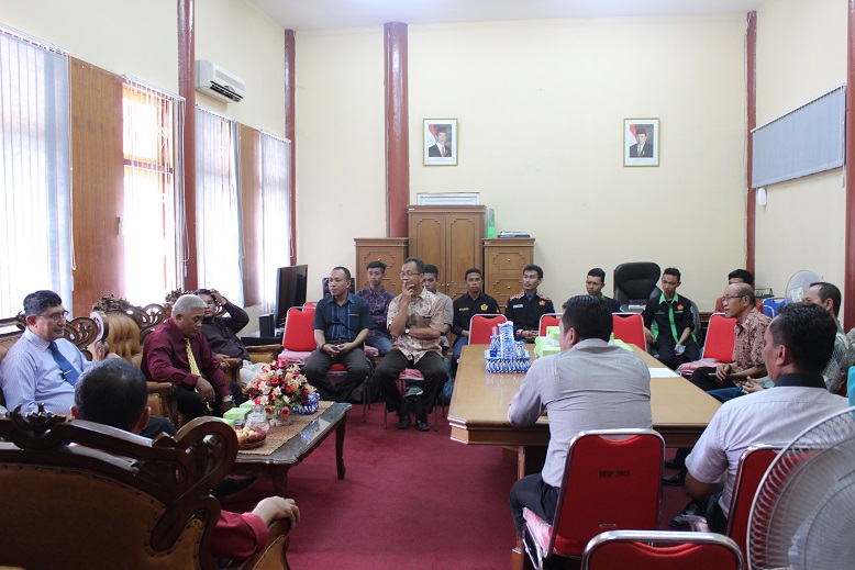 Jurusan P.IPS Sambut Dekan Baru FKIP