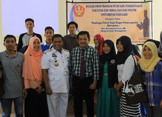 Hadirkan Bupati Donggala, Sarana Penguatan Akademik Mahasiswa Ilmu Pemerintahan