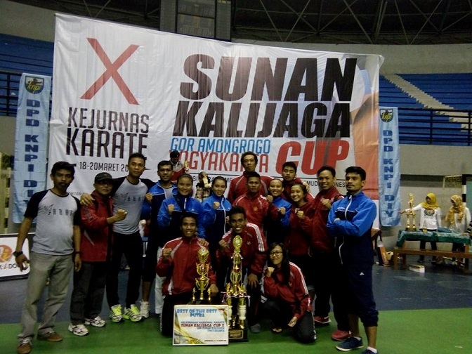 Tim Untad Boyong Empat Medali di Kejuaraan Karate Nasional Sunan Kalijaga CUP X