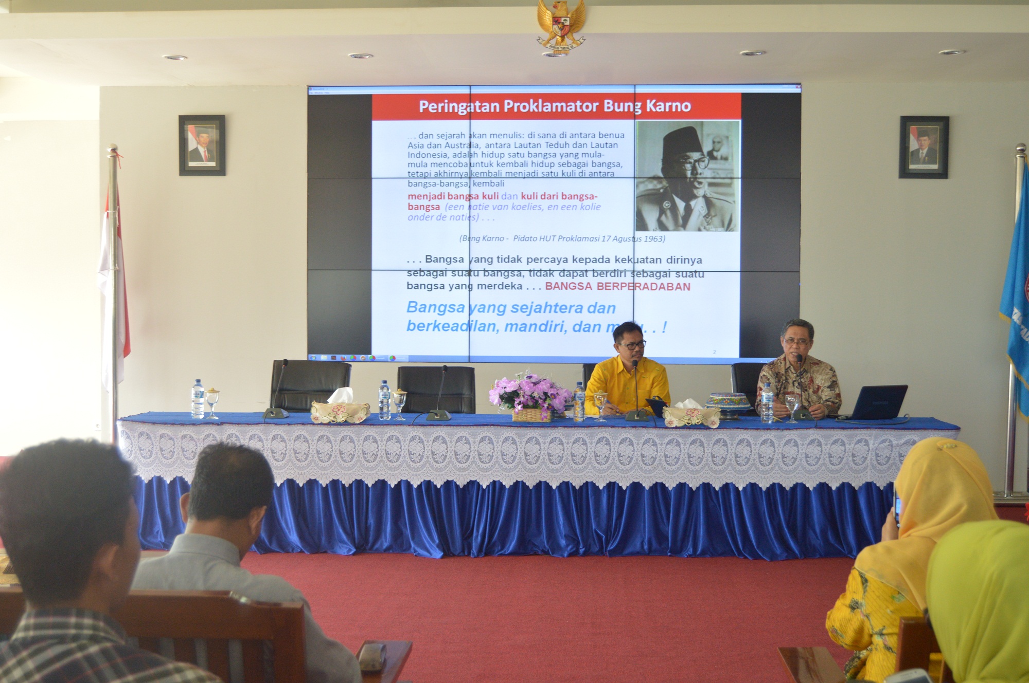 Kuliah Umum Bersama Ketua BAN PT Prof. Dr. H. Mansyur Ramly
