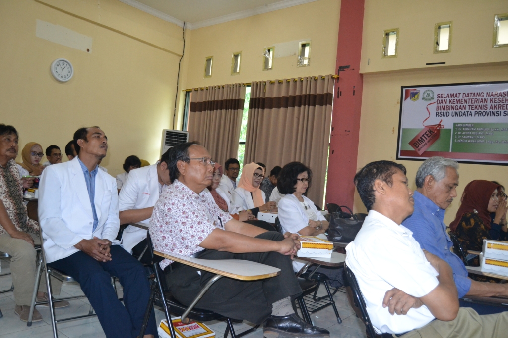Dokter RSUD Undata Silaturrahim dengan Pimpinan Untad