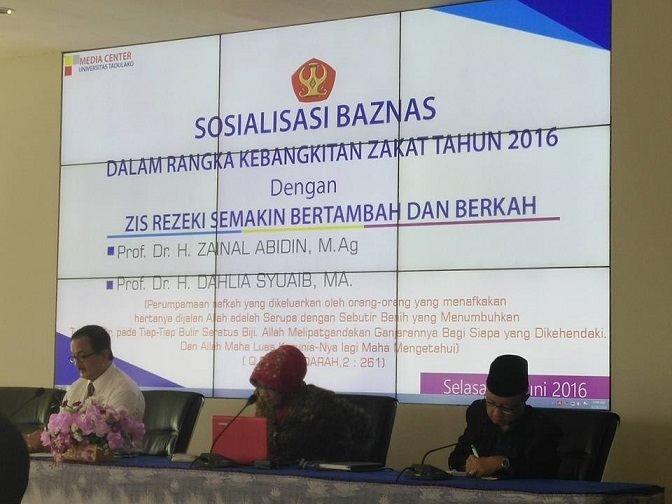 Baznas Sosialisasikan Program Kebangkitan Zakat di Tahun 2016