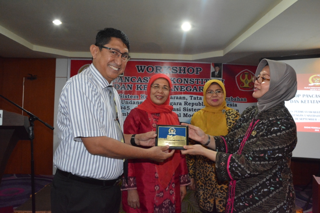 MPR RI Gandeng Untad Laksanakan Workshop Pancasila, Konstitusi, dan Ketatanegaraan