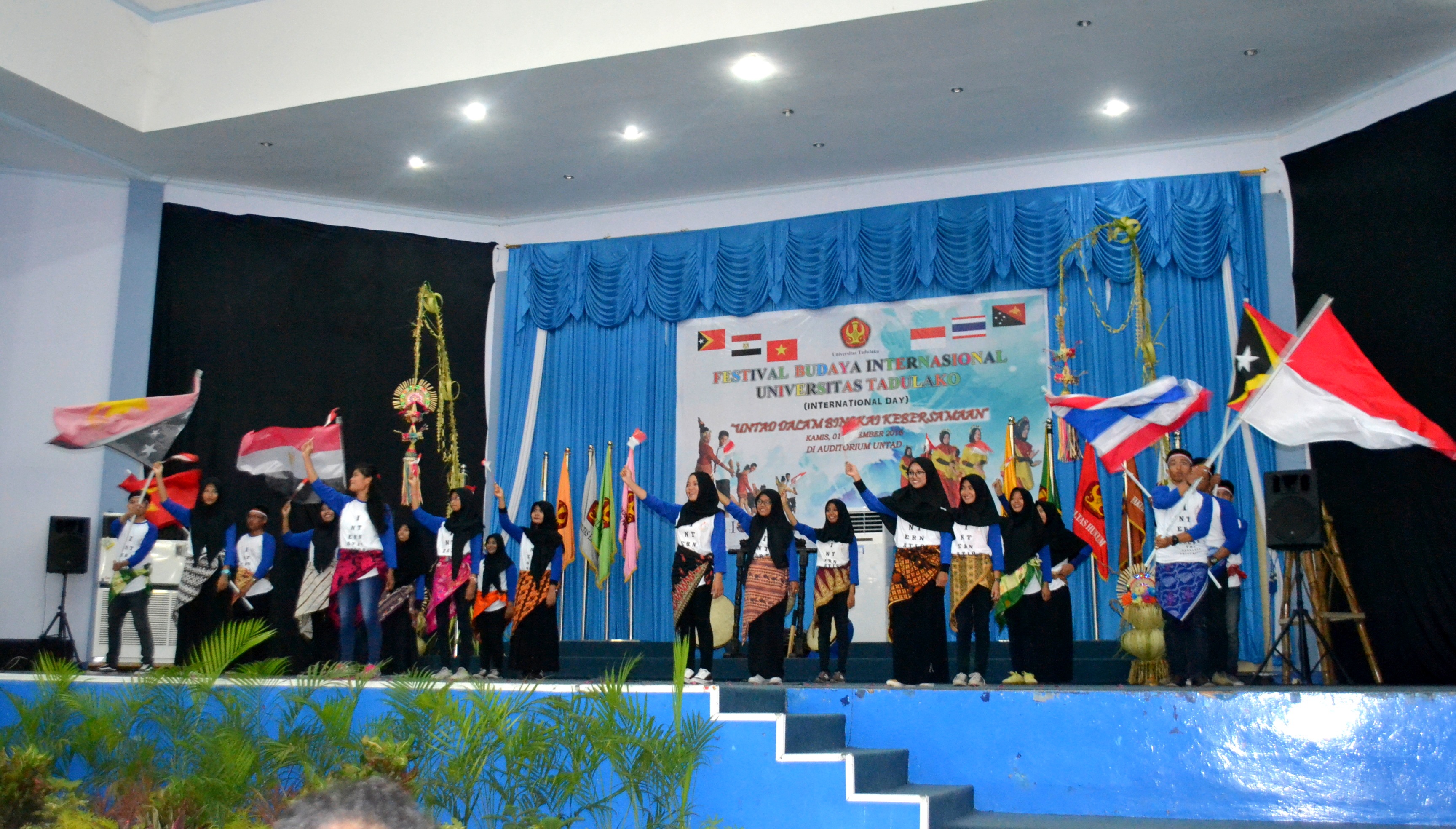 Festival Budaya International Universitas Tadulako Berlangsung Meriah