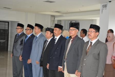 Rektor Lantik Pimpinan LPPMP dan Kukuhkan Pimpinan dan Anggota SPI