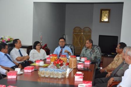 Rektor Untad Terima Kunjungan Rektor Universitas Musamus