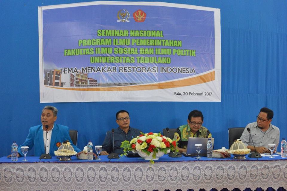 Prodi Ilmu Pemerintahan Gelar Seminar Nasional Dengan Tema ”Menakar Restorasi Indonesia”
