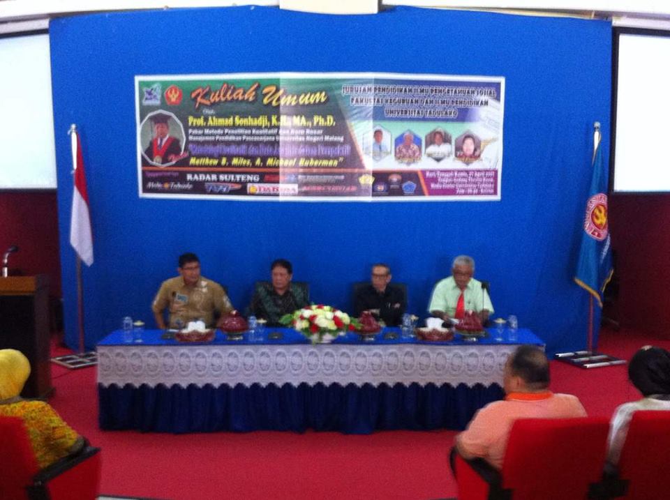 Kuliah Umum Jurusan Pendidikan IPS FKIP Hadirkan Pakar Metode Penelitian Kualitatif