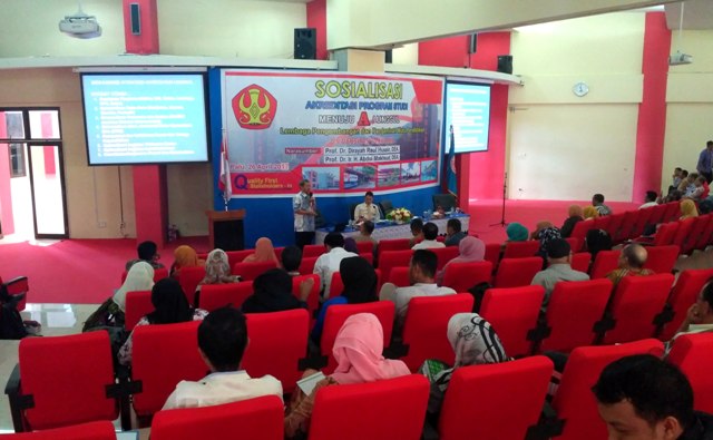 Menuju Akreditasi Unggul, LPPMP Untad Gelar Sosialisasi Peningkatan Akreditas Program Studi
