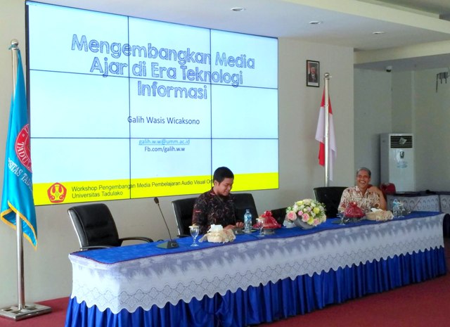 Tingkatkan Kualitas Proses Pengajaran, LPPMP Untad Gelar Workshop Pembuatan Media Pembelajaran Online