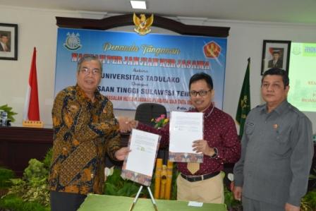 Kajati Sulteng dan Rektor Untad Perkuat Kerjasama Bidang Perdata dan TUN