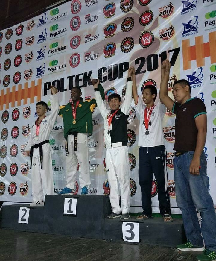 Mahasiswa Untad Raih Juara 3 Di Turnamen Taekwondo Se Indonesia Poltek Cup 2017