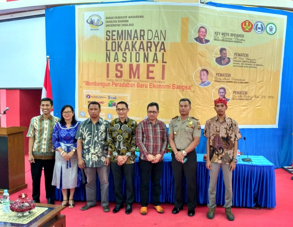 Membangun Peradaban Ekonomi Bangsa, Ikatan Senat Mahasiswa Ekonomi Indonesia Gelar Seminar & Lokakarya Nasional Di Untad