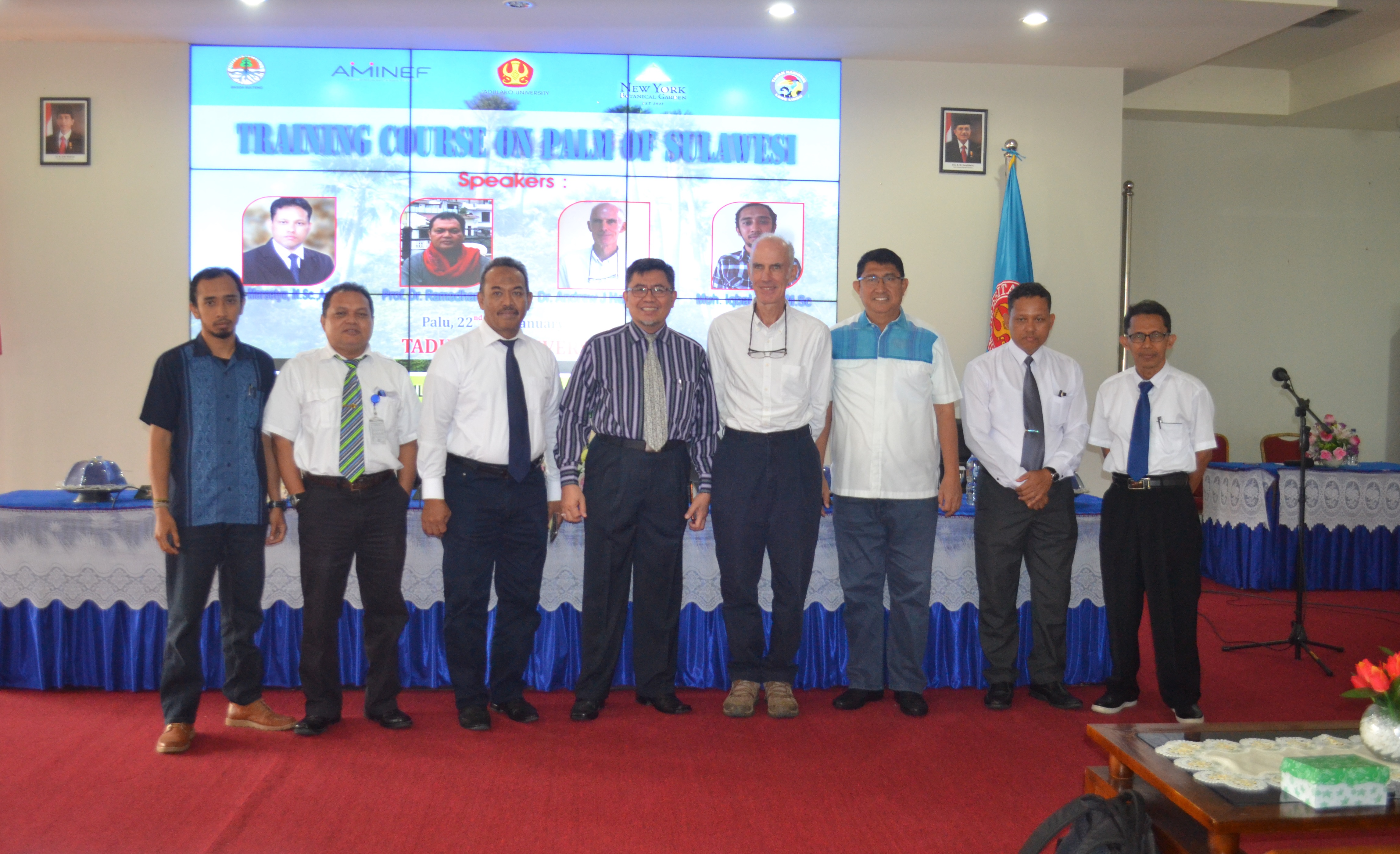 Untad & AMINEF Fulbright USA Selenggarakan Training Course On Palm Wilayah Sulawesi