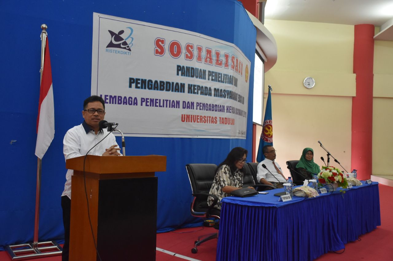 LPPM Untad Sosialisasikan Panduan Penelitian & Pengabdian Kepada Masyarakat Edisi XII