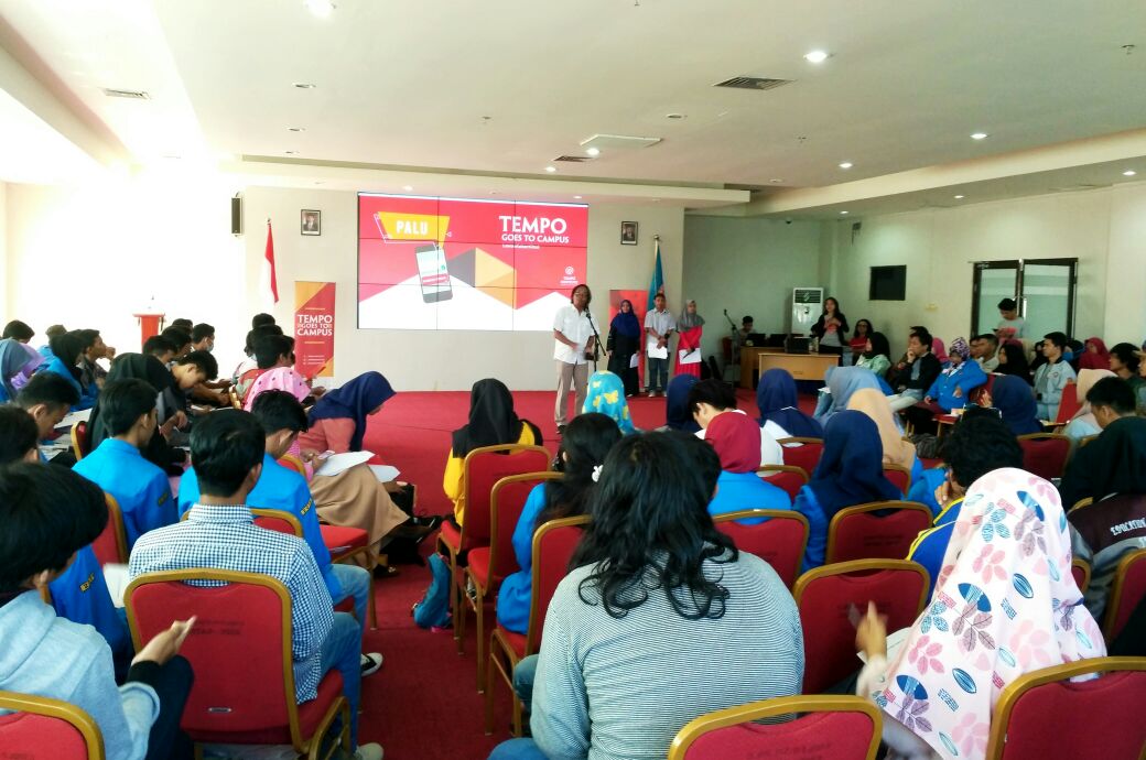 Tempo Goes To Campus Kunjungi Universitas Tadulako