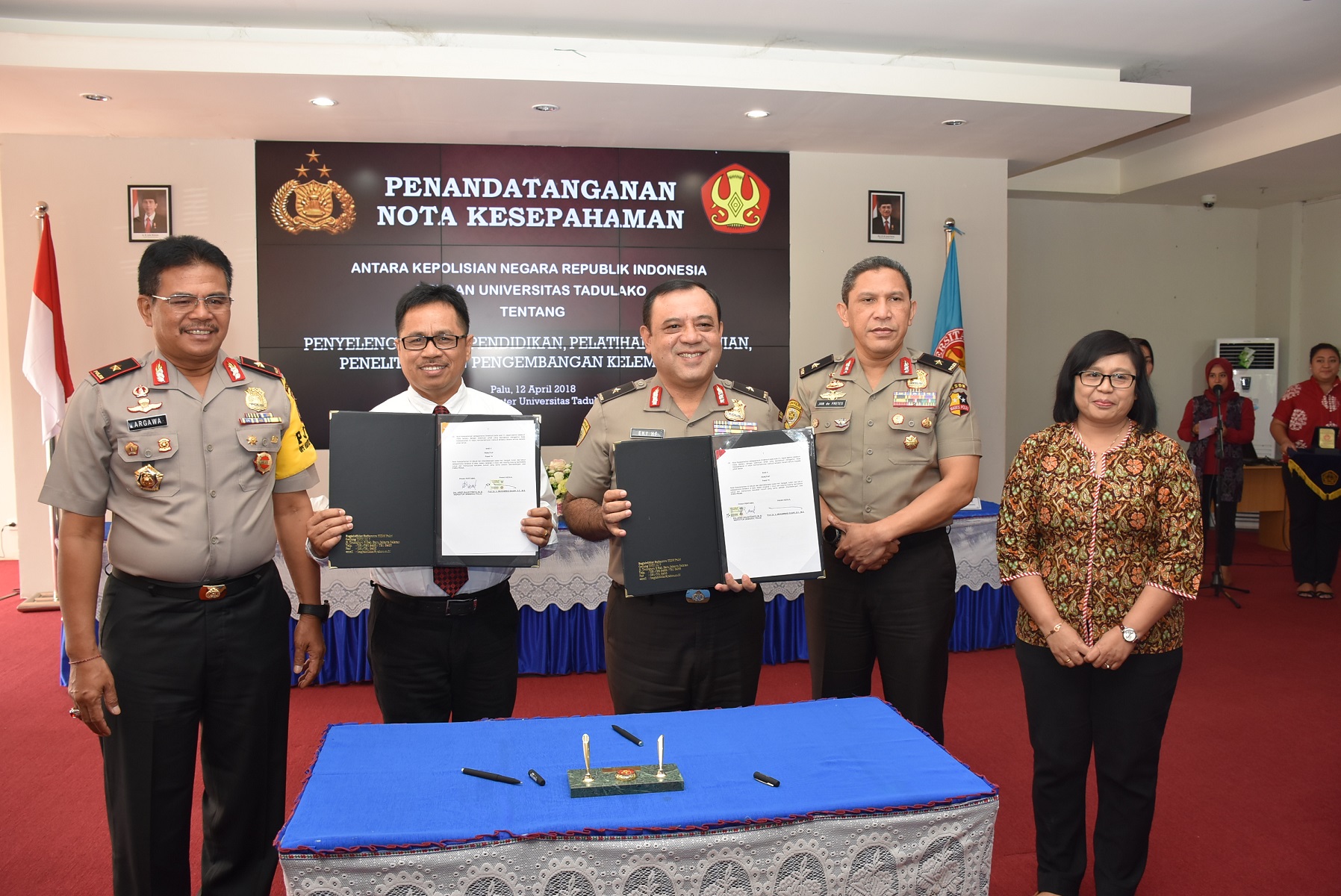Untad Bersama Kepolisian Negara Republik Indonesia Perkuat