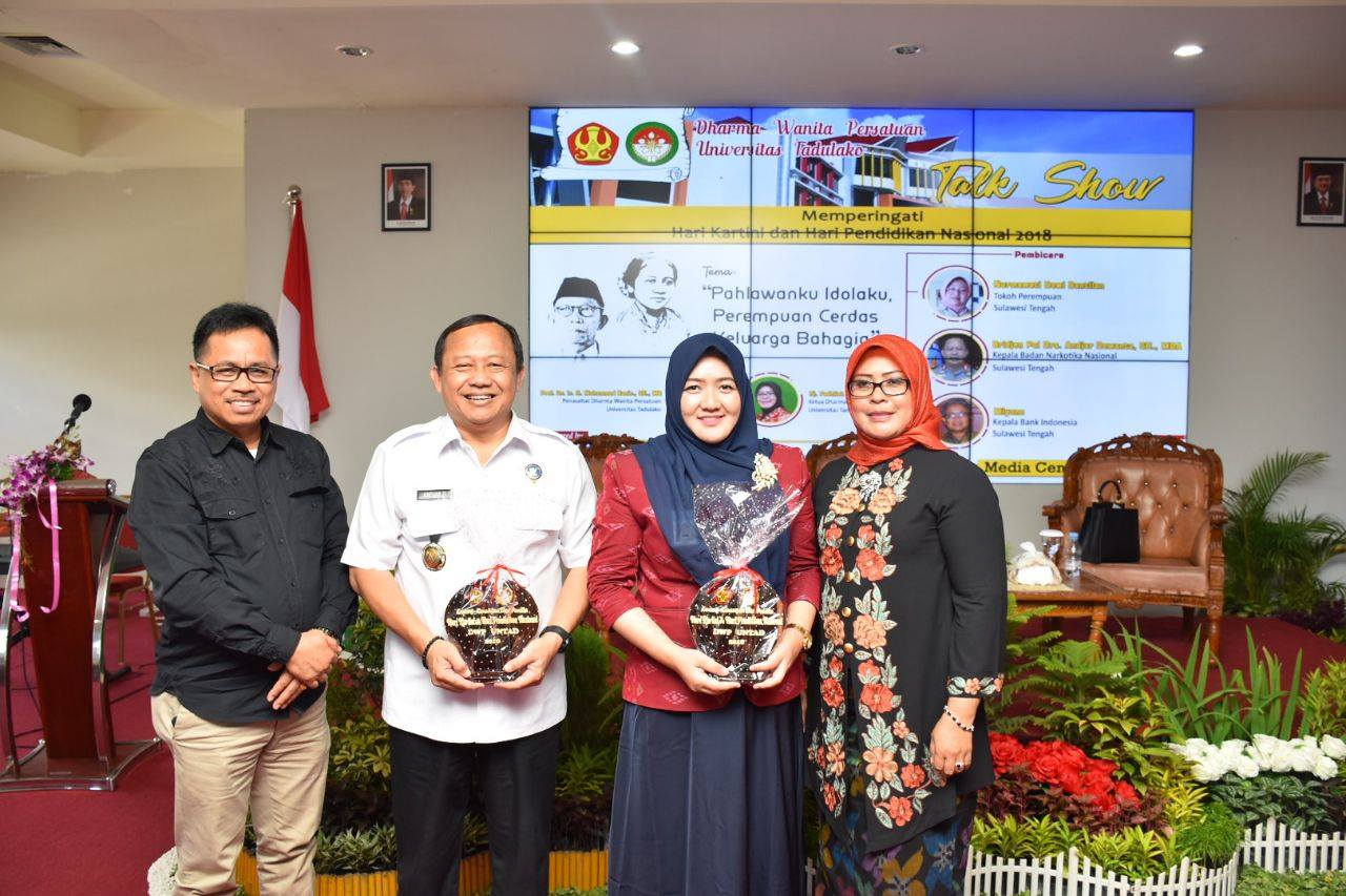Peringati Hari Kartini & Hardiknas, Dharma Wanita Untad Gelar Talkshow Tentang Perempuan