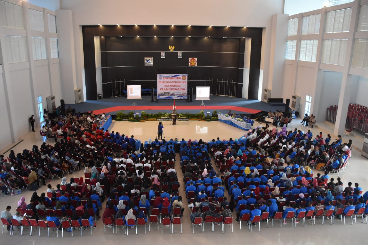 Tingkatkan Kesadaran Berlalu Lintas, Police Goes To Campus Sambangi Untad
