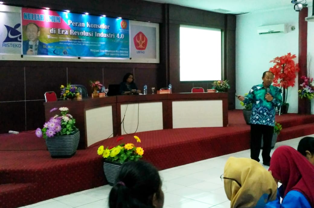 Kuliah Umum Prodi Bimbingan & Konseling FKIP Untad Hadirkan Ketua Asosiasi BK Indonesia