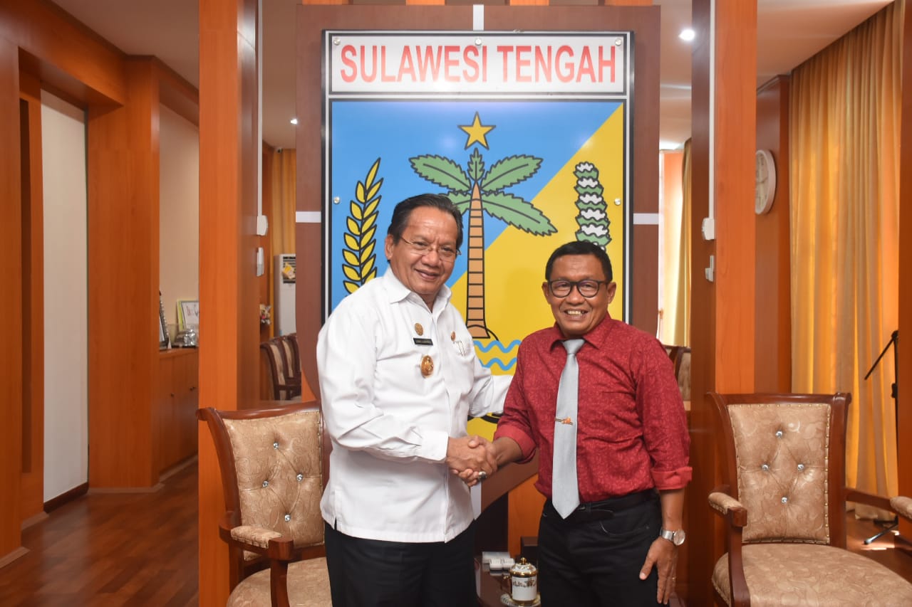 Rektor Untad Lakukan Kunjungan Silaturahmi Ke Gubernur Sulawesi Tengah