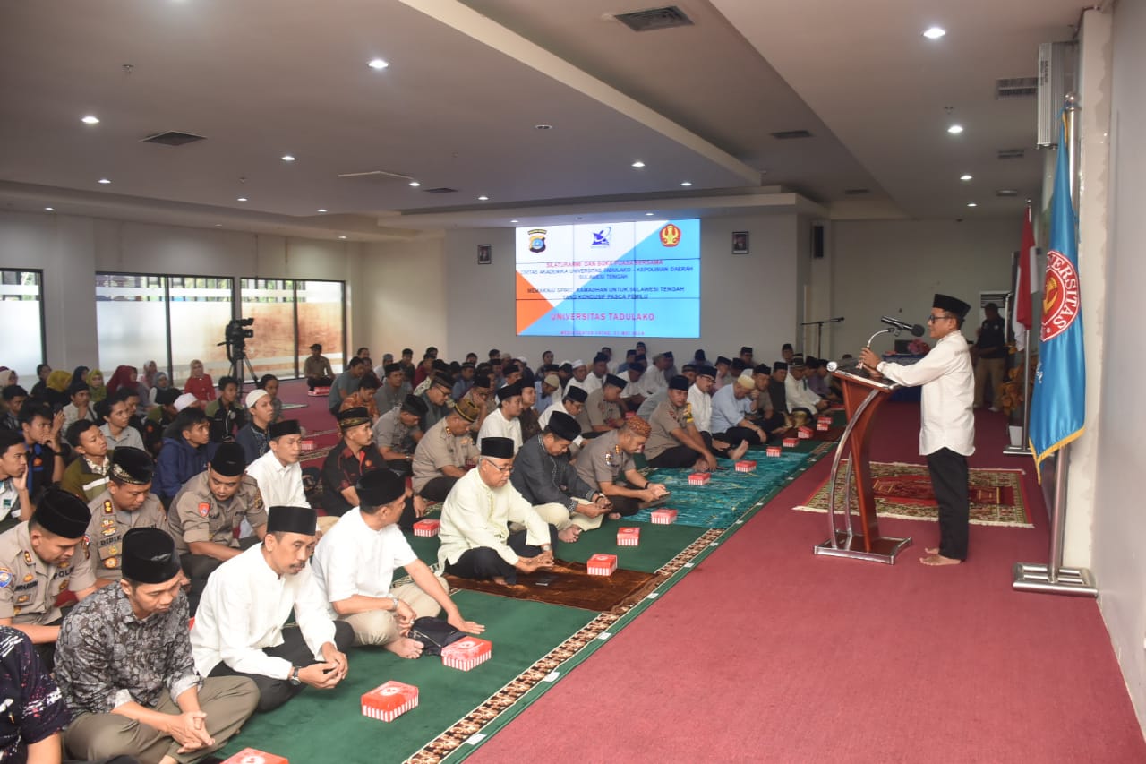 Pererat Silaturahmi, Polda Sulawesi Tengah Dan Untad Gelar Buka Puasa Bersama