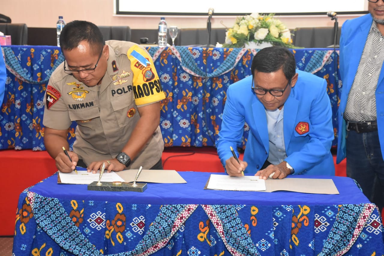 Untad & Polda Sulawesi Tengah Sepakat Tingkatkan Kerjasama Dalam Memberantas Radikalisme