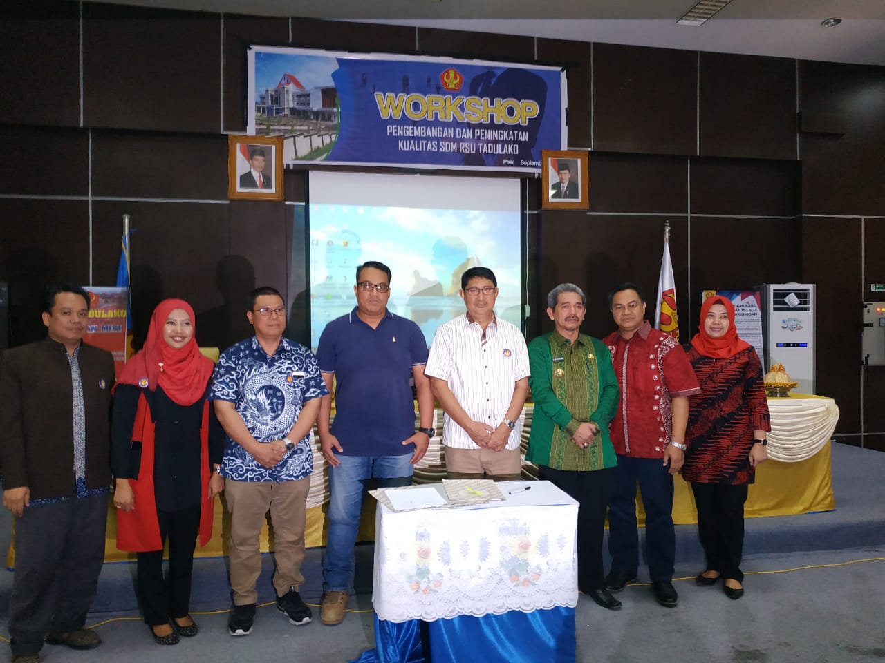 RSU Tadulako Gelar Workshop Pengembangan & Peningkatan Kualitas Sumber Daya Manusia