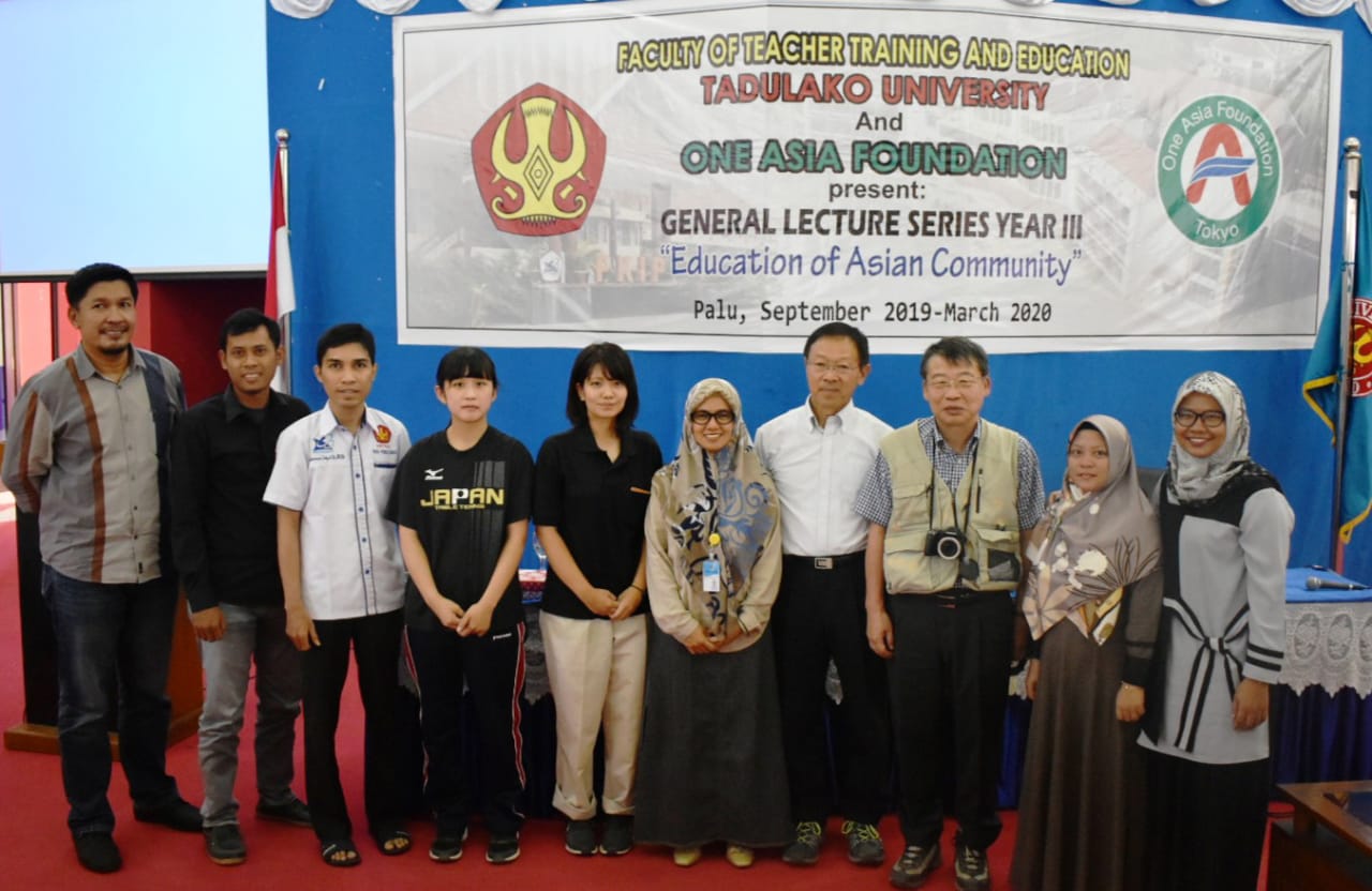 Kuliah Umum Untad & One Asia Foundation Hadirkan Pakar Ilmu Gempa Asal Kanazawa University – Jepang