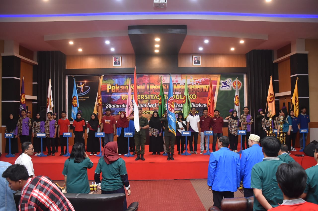 Pentas Seni Mahasiswa Untad Tahun 2019 Kompetisikan 14 Cabang Lomba Seni