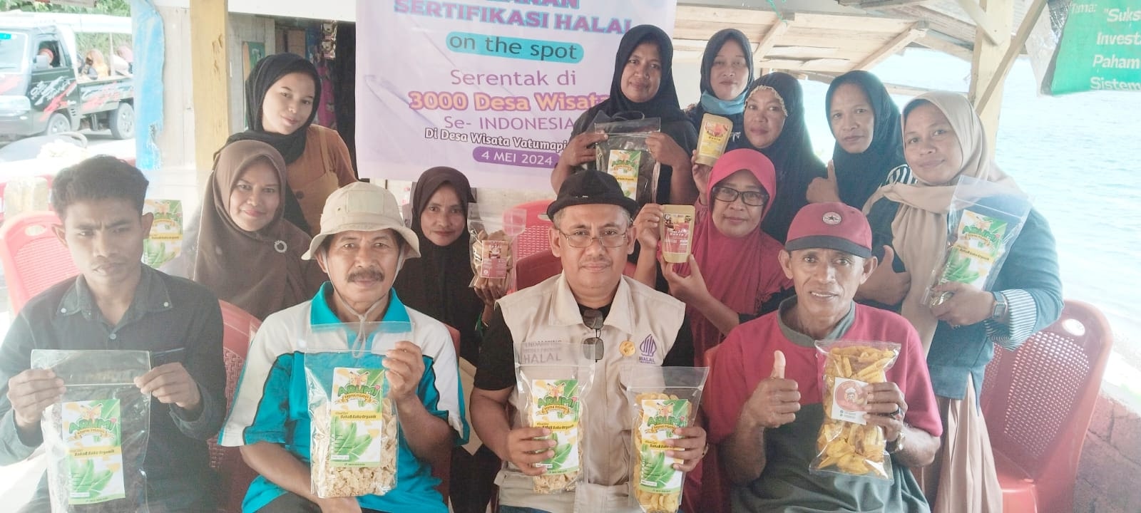 Halal Center LPPM Untad Beri Layanan Sertifikasi Halal On The Spot di Desa Wisata Kabupaten Donggala