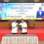 Untad dan DJKI Teken PKS serta Gelar Kuliah Umum tentang Ekosistem Kekayaan Intelektual